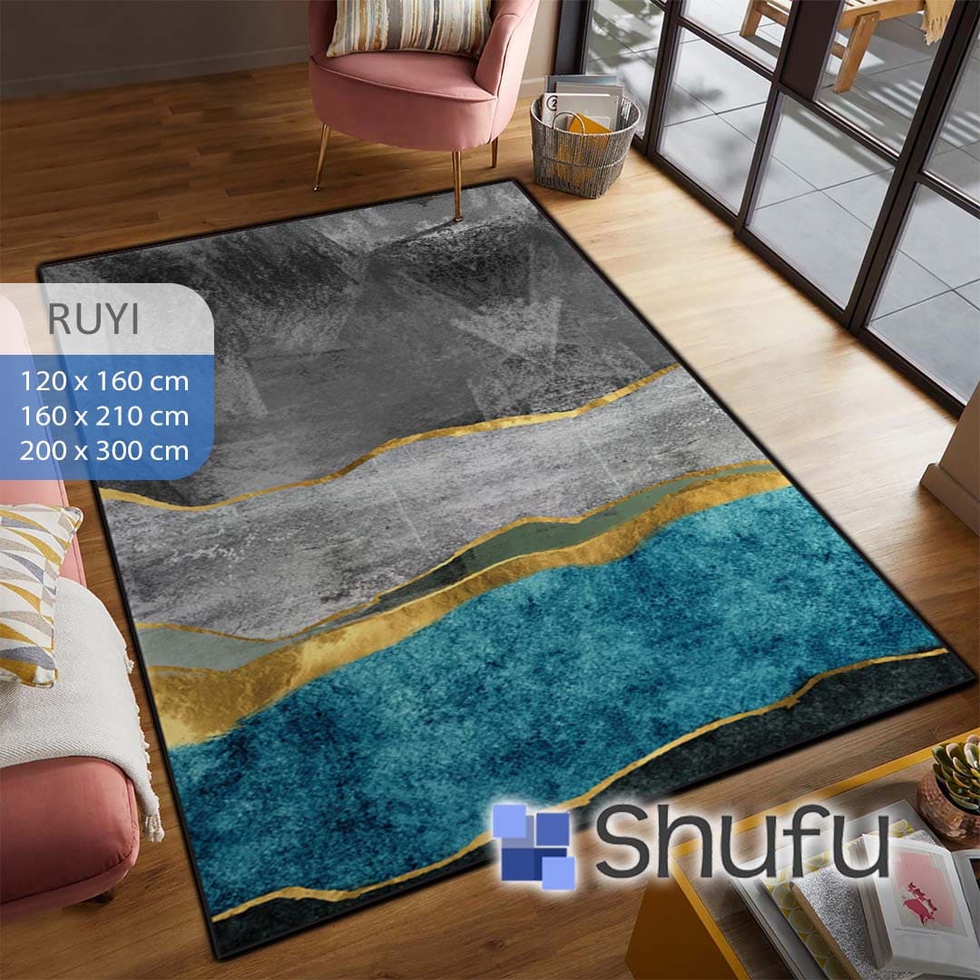 karpet 3d, carpet 3d halus lembut dengan alas antislip