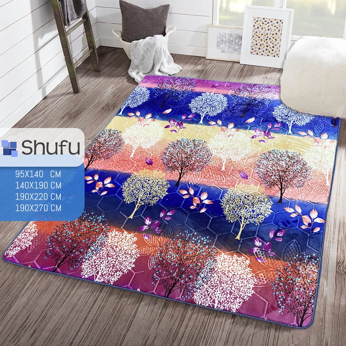 SHUFU Embossed Carpet kb36