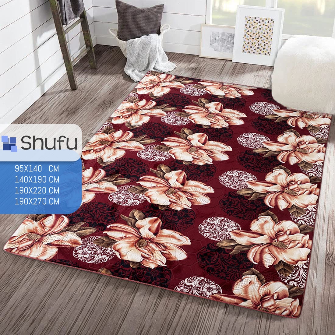 SHUFU Embossed Carpet