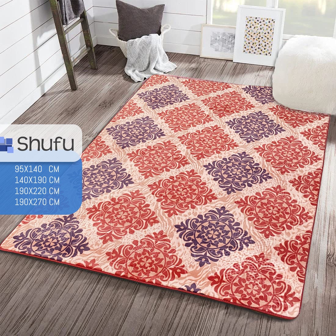 SHUFU Embossed Carpet