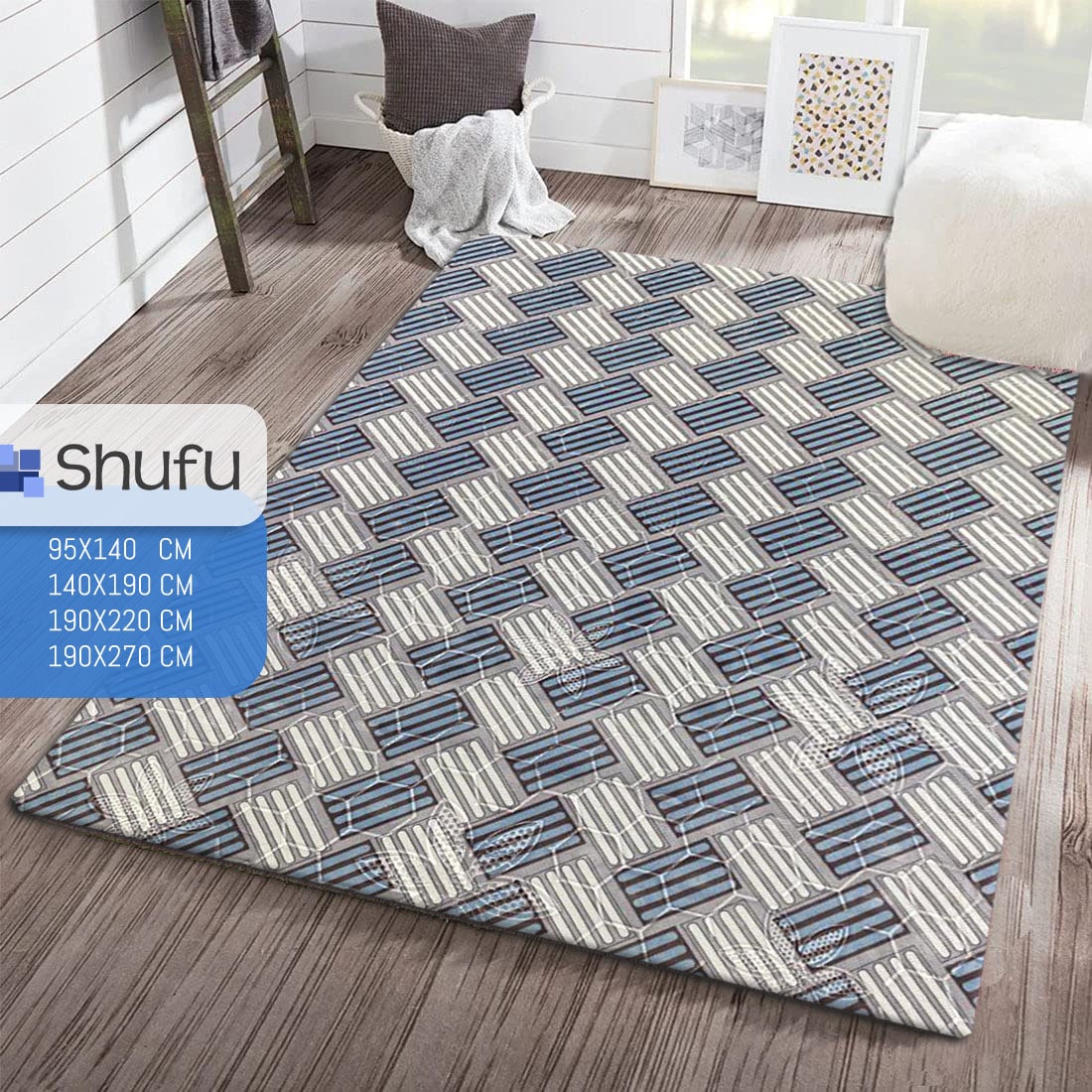 SHUFU Embossed Carpet